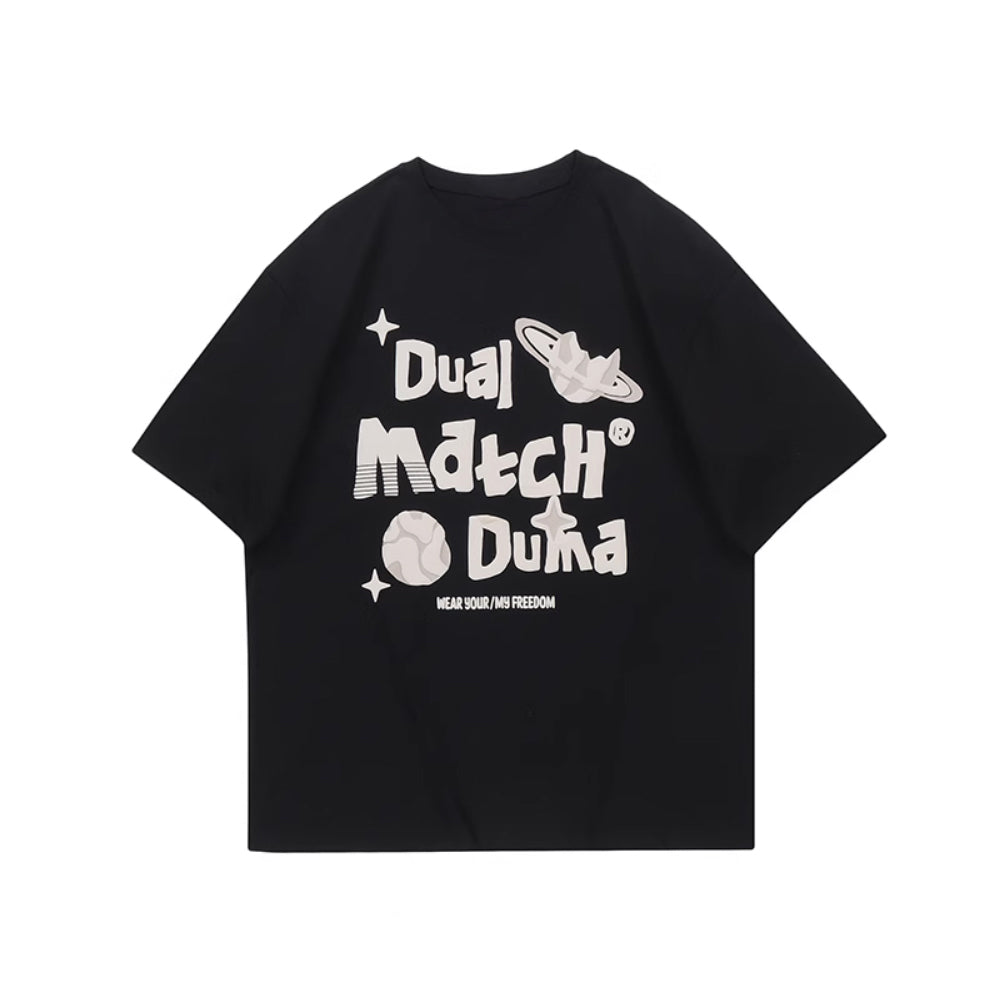 white and black t shirt mens