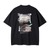 Pure Cotton 260G American Landscape Picture T-shirt