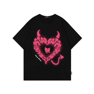 Urban Devil Heart Graphic T-shirt