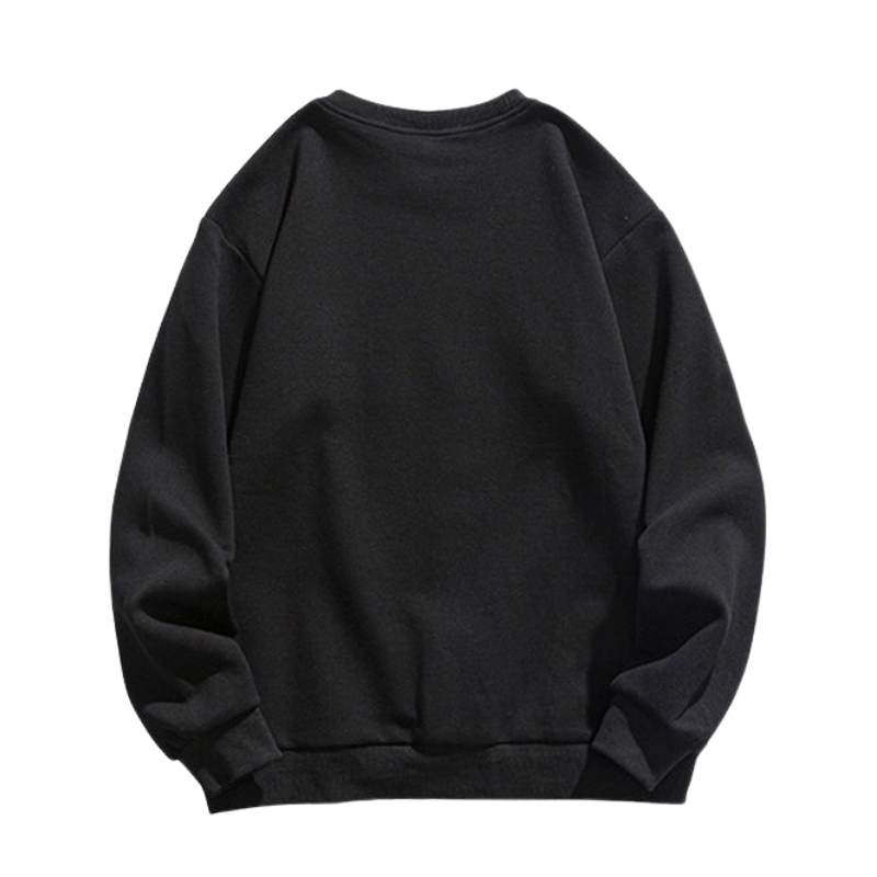 Retro Bold Rose Graphic Sweatshirt