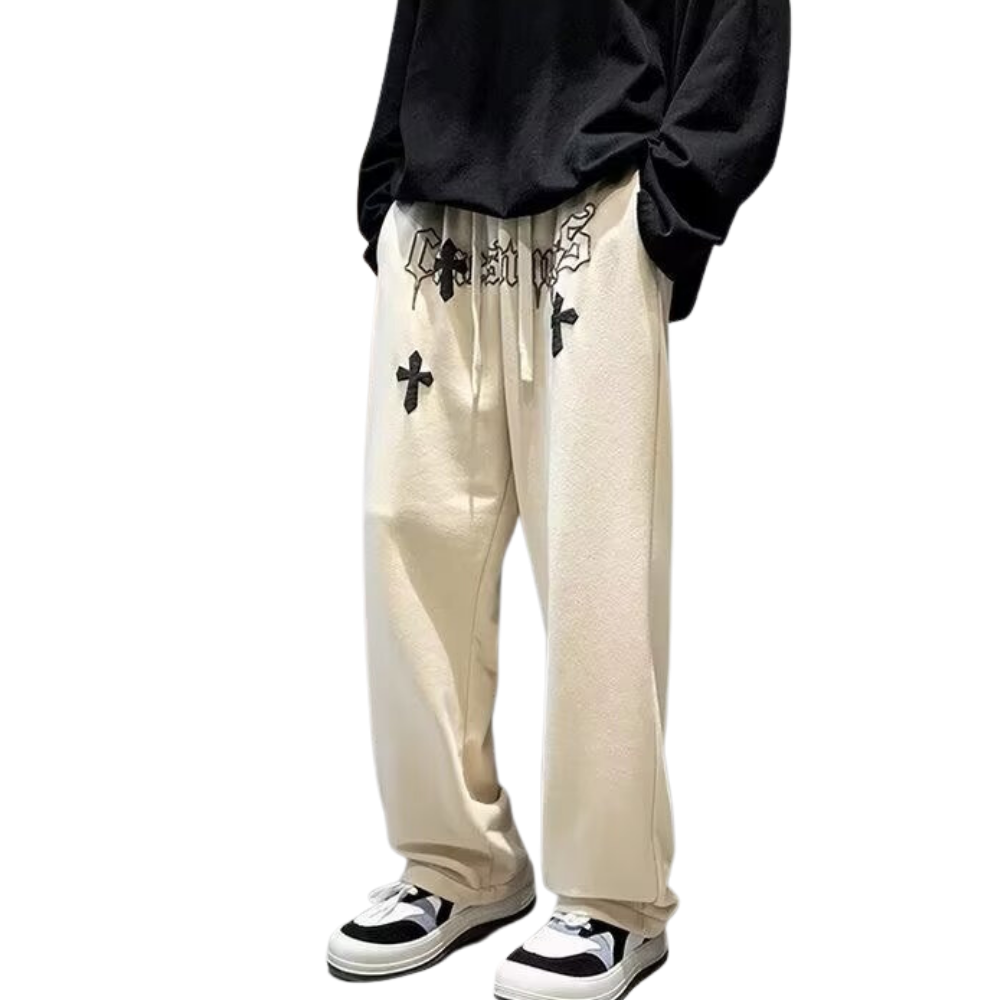 Hip Hop Cross Trendy Alphabet Sweatpants