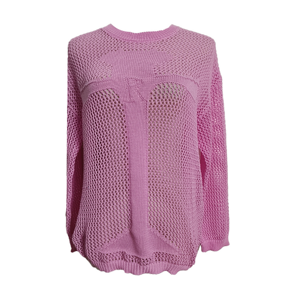 Women's Cross Hollow Sweater