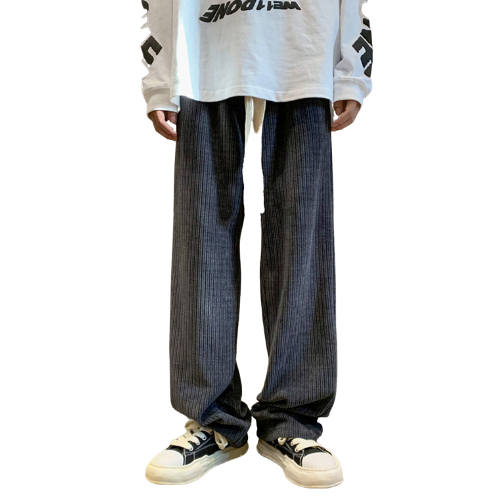 Badge Corduroy Sweatpants