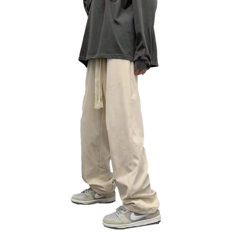 Plain Casual Sweatpants-1