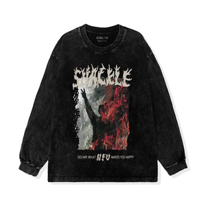 Reborn From The Ashes Printed Sweatshirt