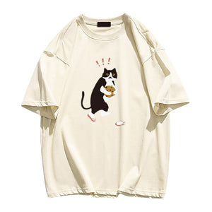 Cookie-stealing Cat T-shirt