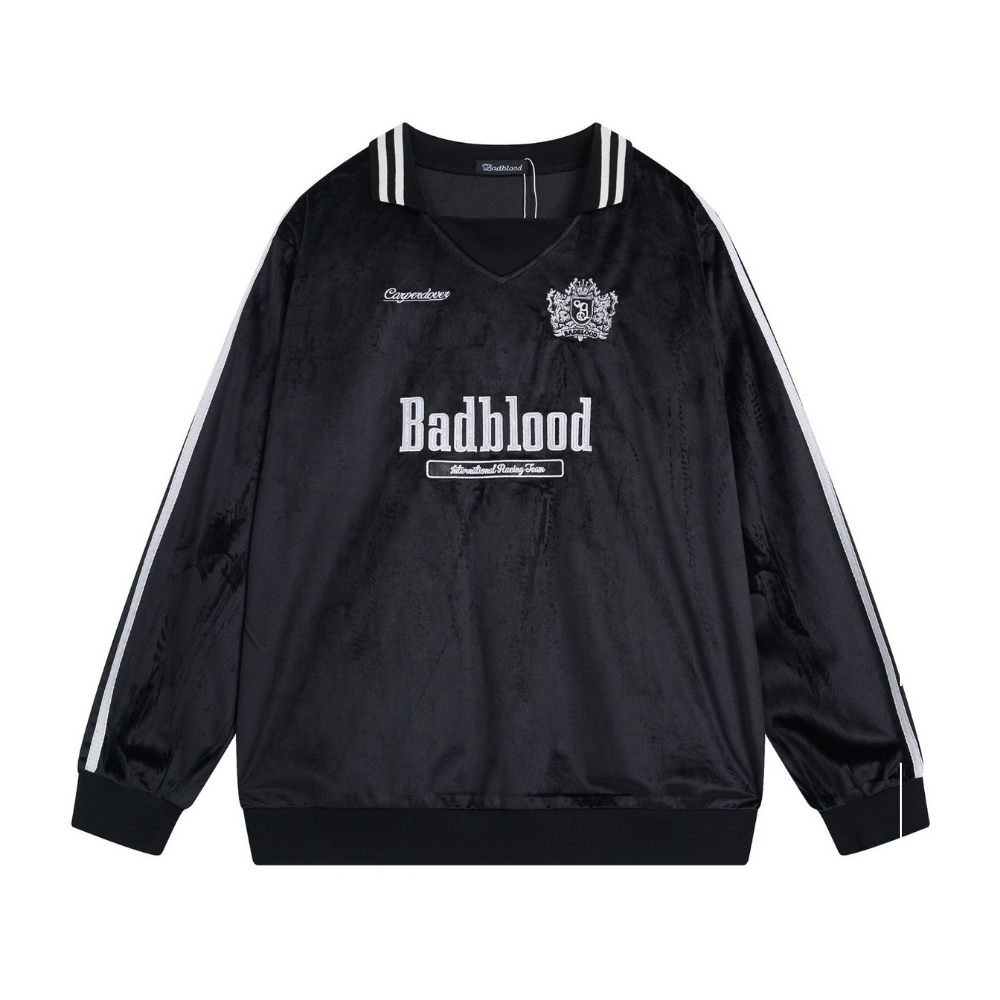 Women's Badblood Lettering Embroidered Sweatshirt