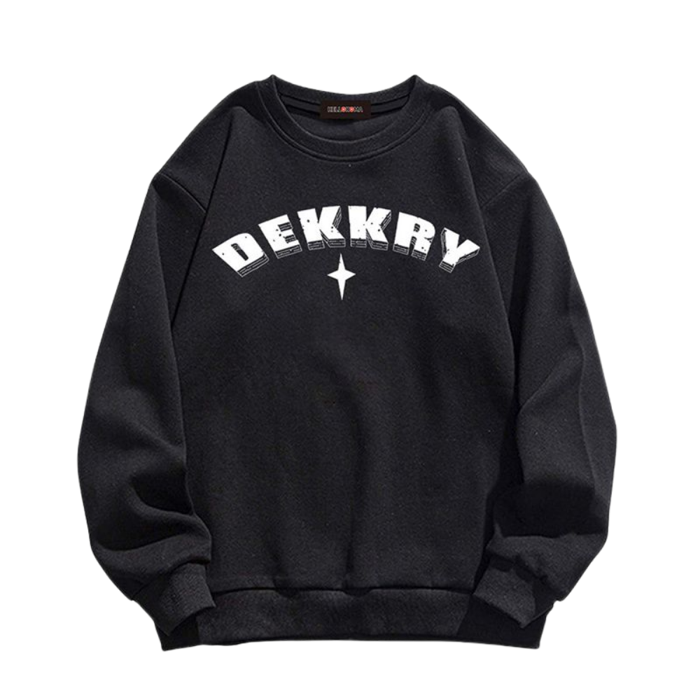 Vintage Loose Star Graphic Sweatshirt