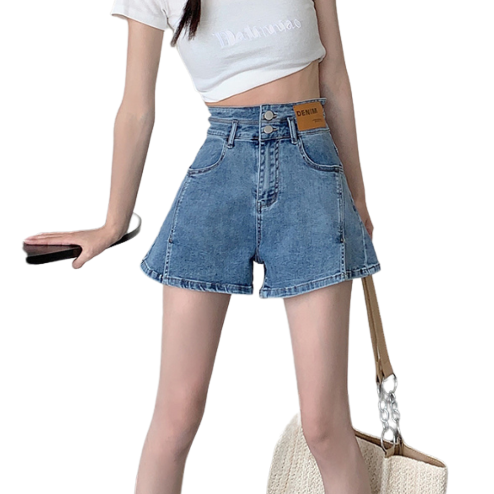 Women's Solid Color Slim Fit Jeans