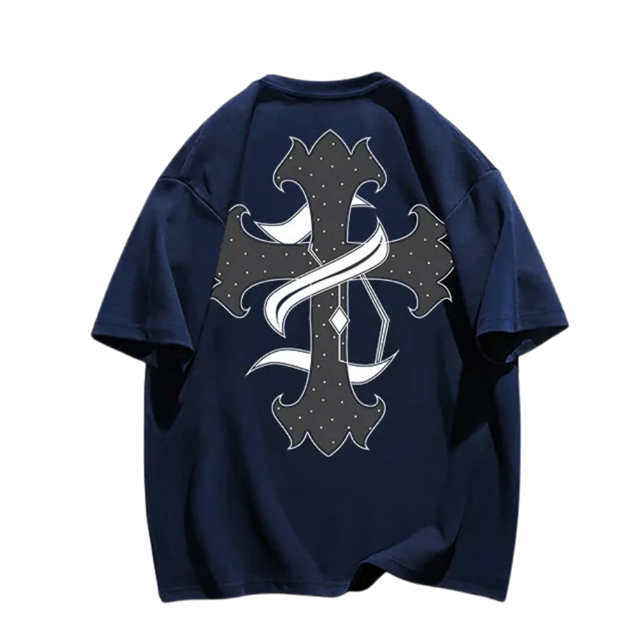 High Street Cross Cotton T-shirt