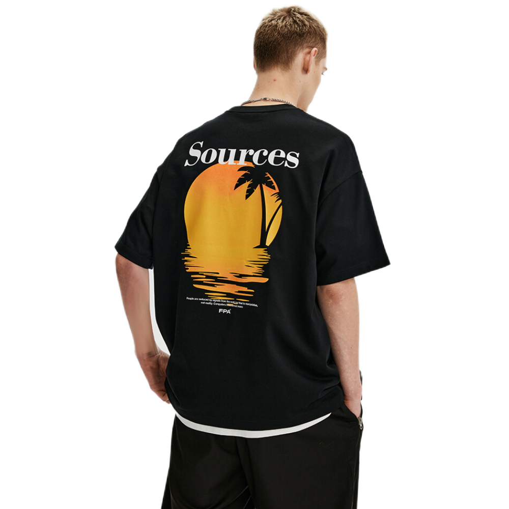 Sunset Print T-shirt