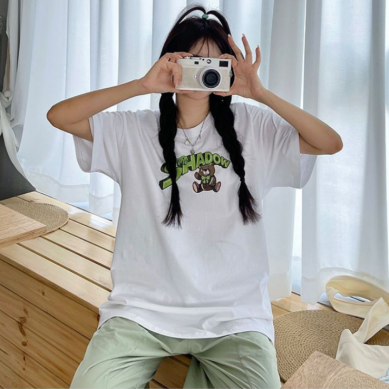 High Street Bear Round Neck T-shirt