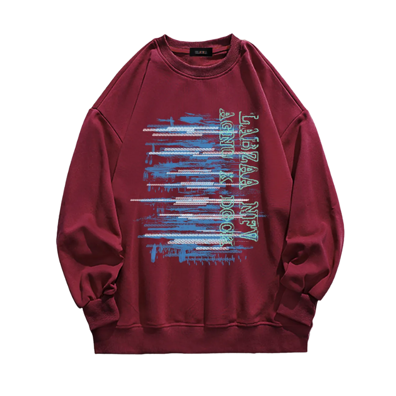 Hip Hop Color Graffiti Sweatshirt