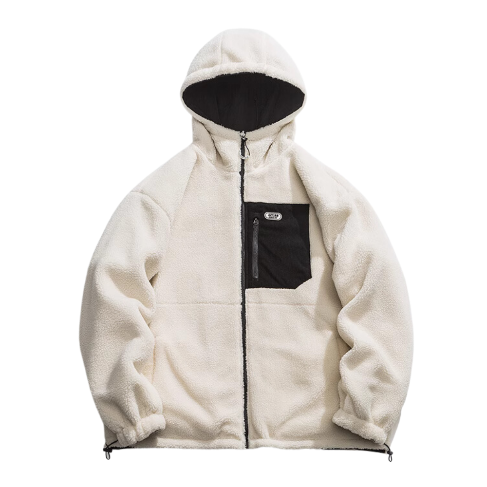 Women's Versatile Reversible Hooded Coat