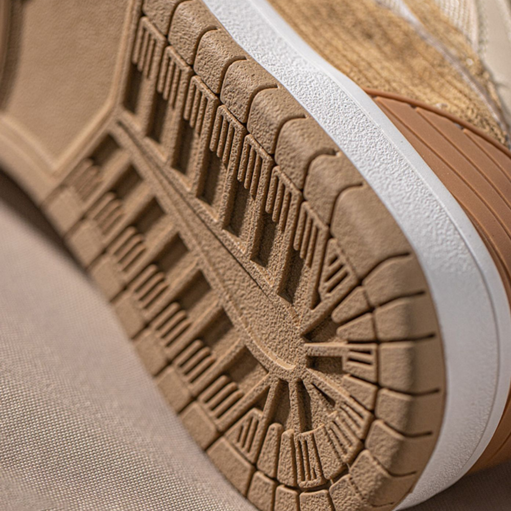 Vintage Corduroy Stitching Casual Shoes