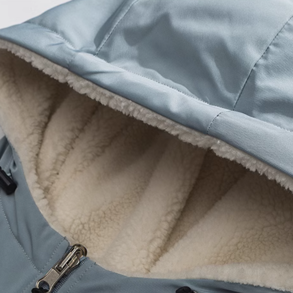 Women's Versatile Reversible Hooded Coat