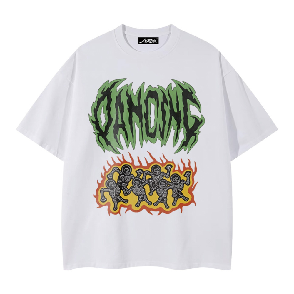 Hip Hop Dancing Skeleton T-shirt
