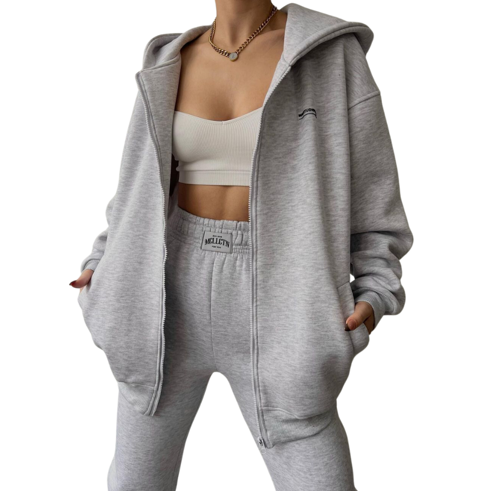 Women's Versatile Solid Color Sports Suit