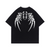 Urban Skeleton Wing Graphic T-Shirt