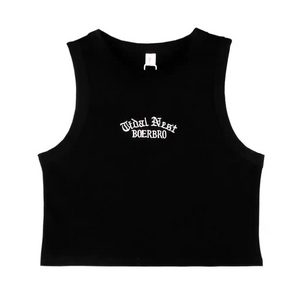 【Subscription】Women's Vintage Letter Embroidery Cami Top