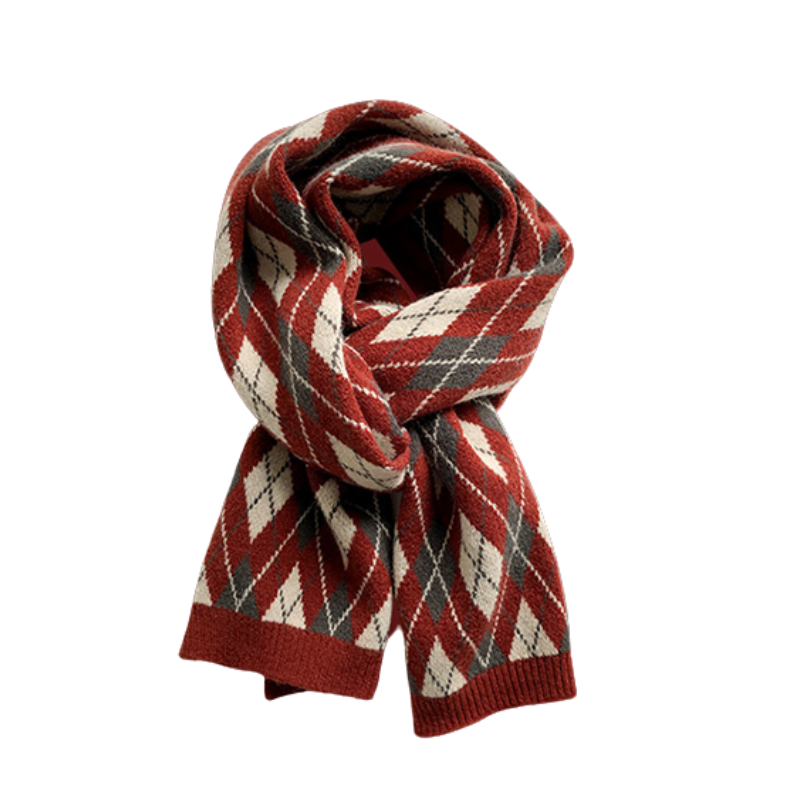 Christmas Knitted Scarf