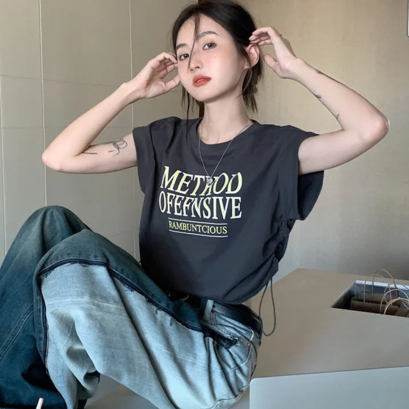 Women's Vintage Cropped Tee