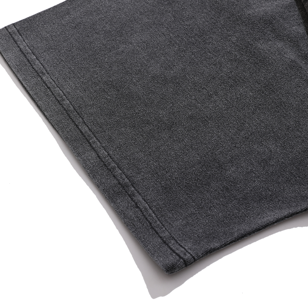 Hip Hop Bold Print Wash T-Shirt