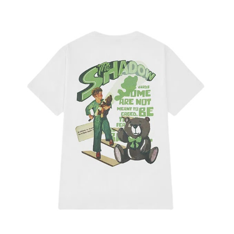 High Street Bear Round Neck T-shirt
