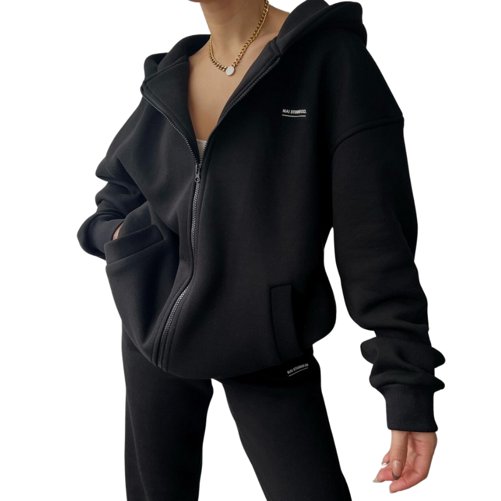 Women's Versatile Solid Color Sports Suit