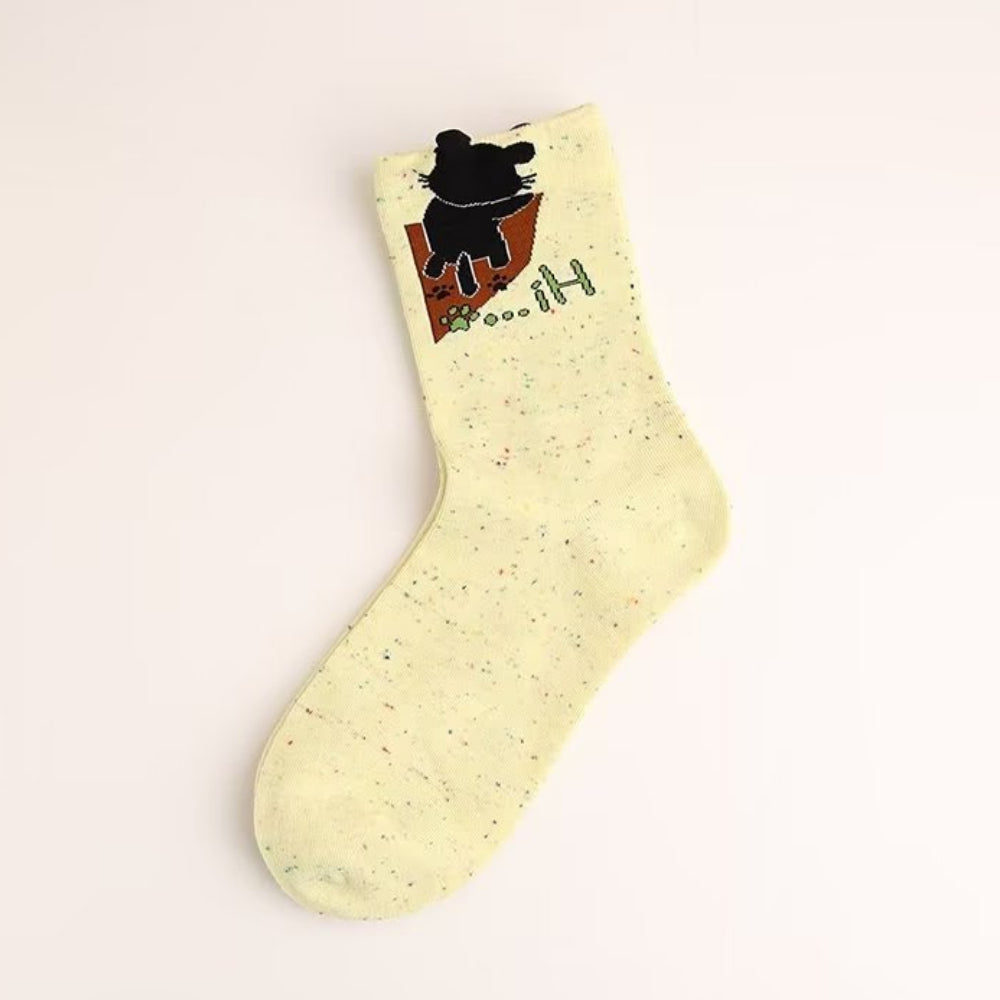 Funny Cartoon Animal Socks