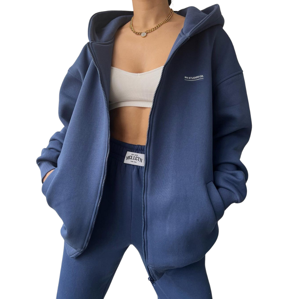 Women's Versatile Solid Color Sports Suit