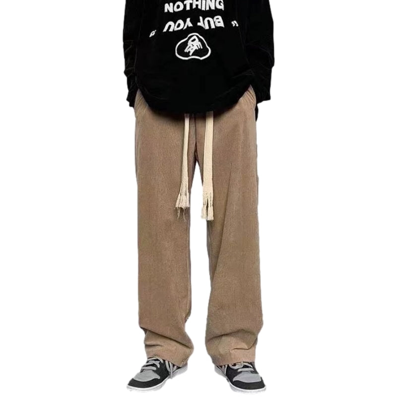 Plain Casual Sweatpants-1
