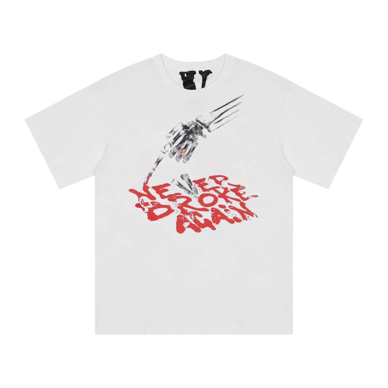 Urban Hip Hop Skeleton Graphic T-shirt