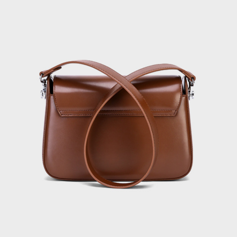 Women's Solid Color Crossbody Bag