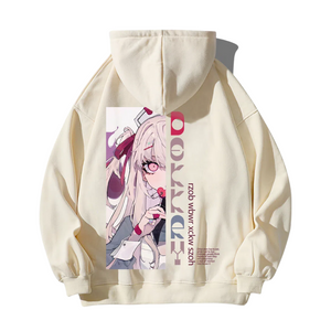 Academic Girl Letter Hoodie