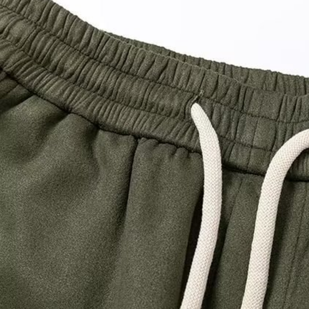 Vintage Letter Print Sweatpants