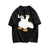 Urban Cartoon Duck Graphic T-shirt