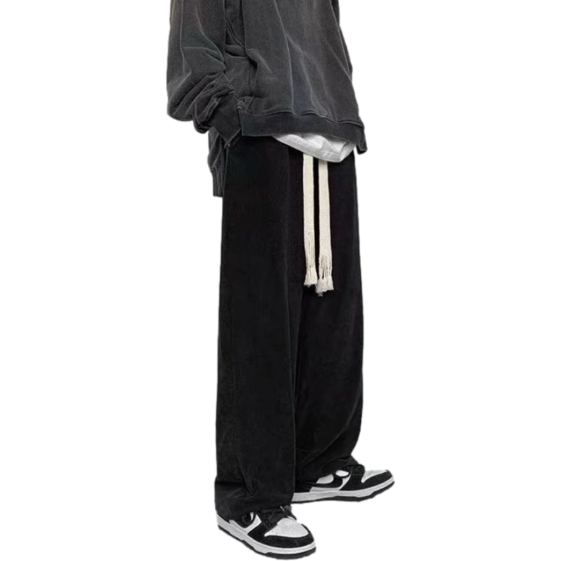 Plain Casual Sweatpants-1