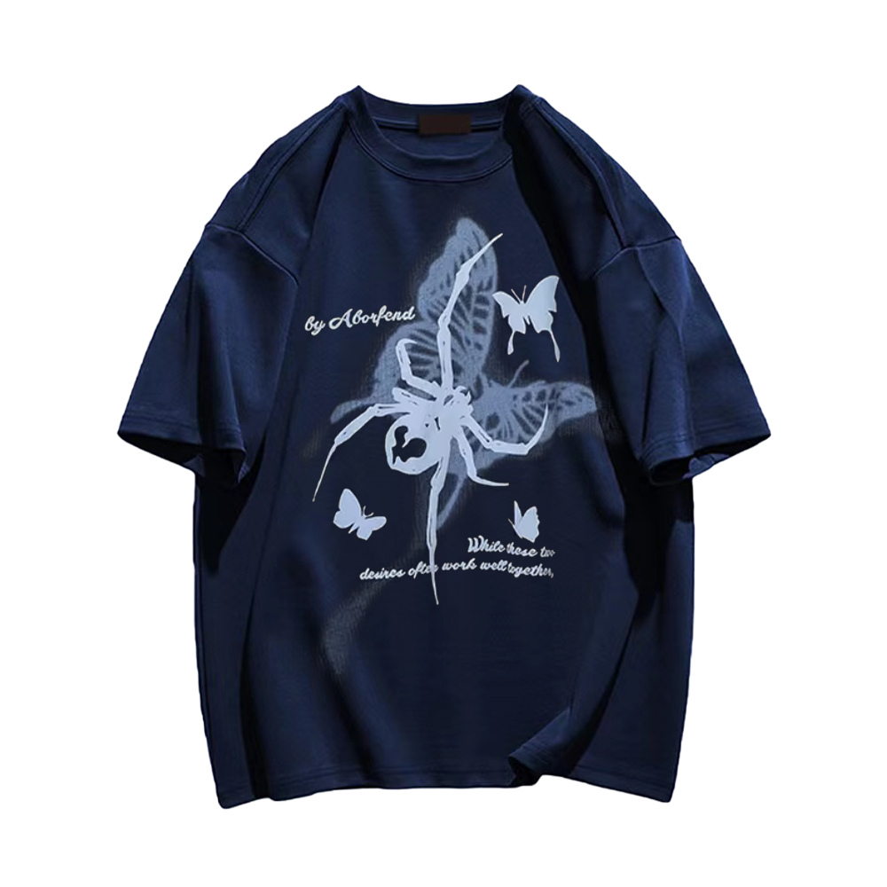 High Street Butterfly Spider Print T-shirt