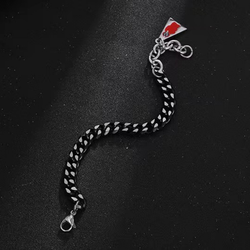 Hip Hop All Saints Series Stitching Bracelet