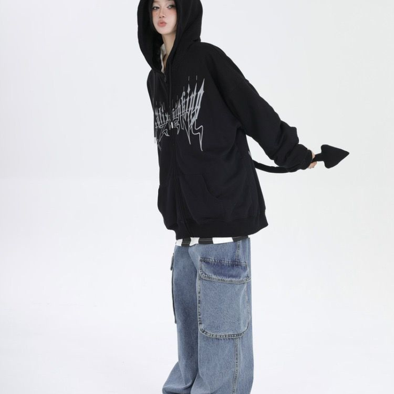 High Street Devil Zipper Jacket