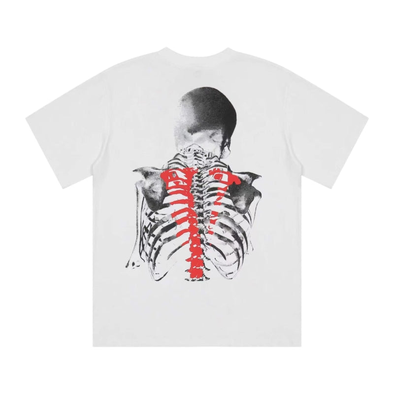 Urban Hip Hop Skeleton Graphic T-shirt