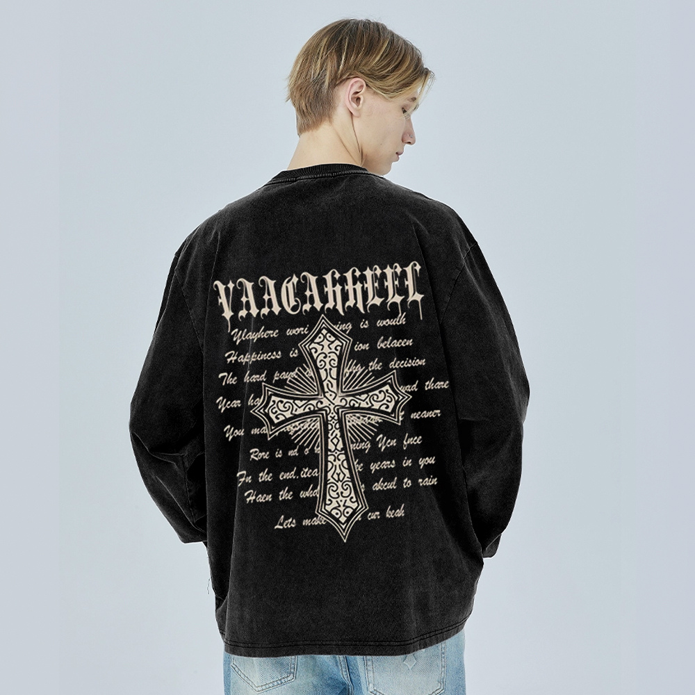 American Gothic Letter Cross Sweatshirt