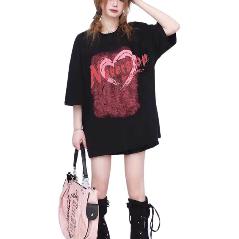 Urban Love Graffiti Graphic T-Shirt