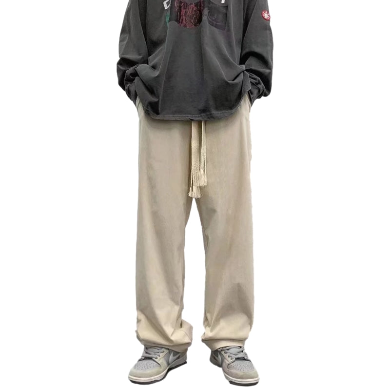 Plain Casual Sweatpants-1