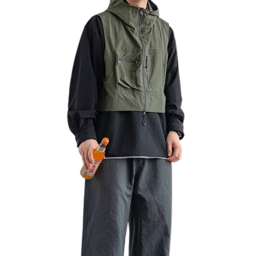 Functional Outdoor Solid Color Vest