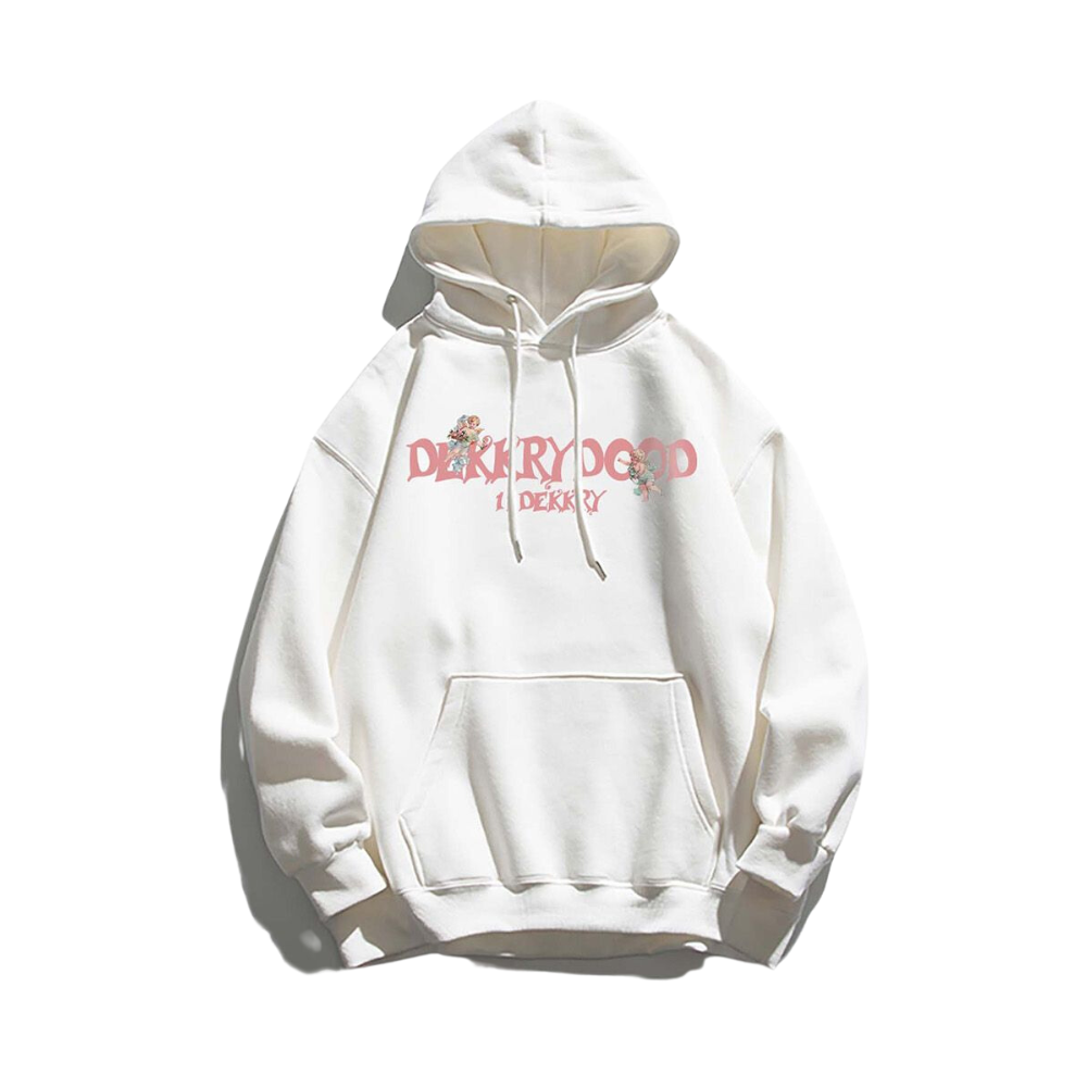High Street Letter Pink Bow Hoodies