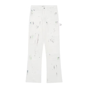 Urban Doodle Splatter Baggy Jeans