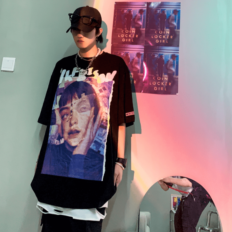 Dark Style Print T-shirt