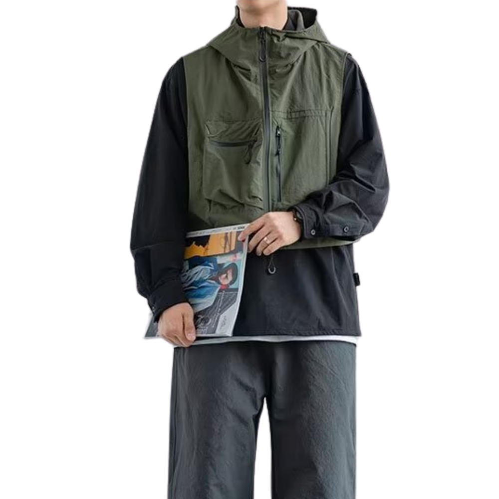 Functional Outdoor Solid Color Vest